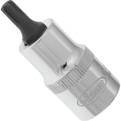 Douille mâle ∙ V2203 ∙ Carré creux 1/2 pouce (12,5 mm) ∙ Empreinte à crénaux Ribe CV ∙ Taille M6