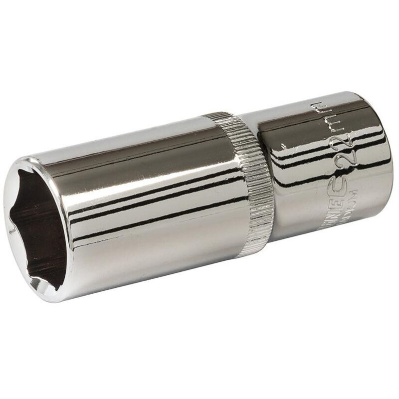 Silverline - douille métrique profonde 1/2 22 mm 306431