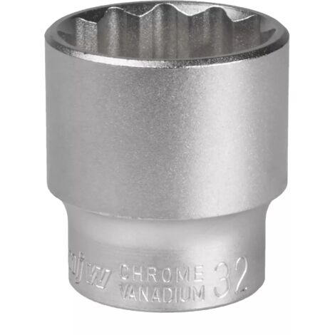Douille MJW 1/2" 12 pans 32 mm