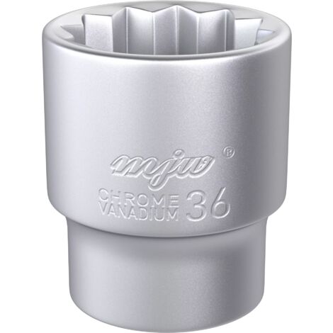 Douille MJW 3/4"" 12 pans 36 mm