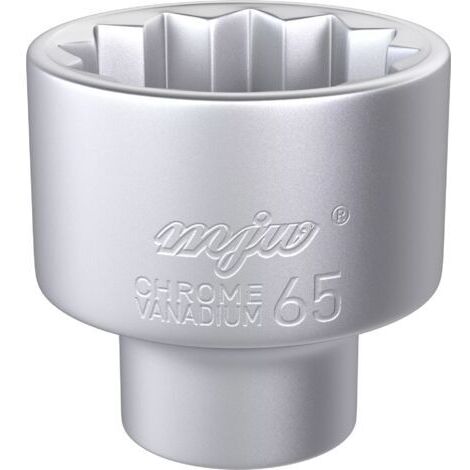 Douille MJW 3/4"" 12 pans 65 mm