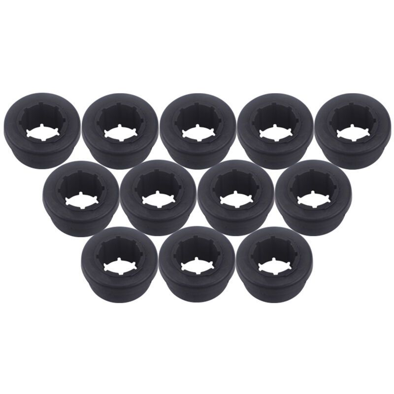 Asupermall - Douille Moities Bras De Commande Inferieur Lca Et Kit De Carrossage Arriere De Remplacement Pour Skunk2 Eg Ek Dc 12 Pieces, Noir