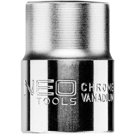 Douille NEO 3/4" douze pans, 22 mm - acier au chrome vanadium, DIN 3124