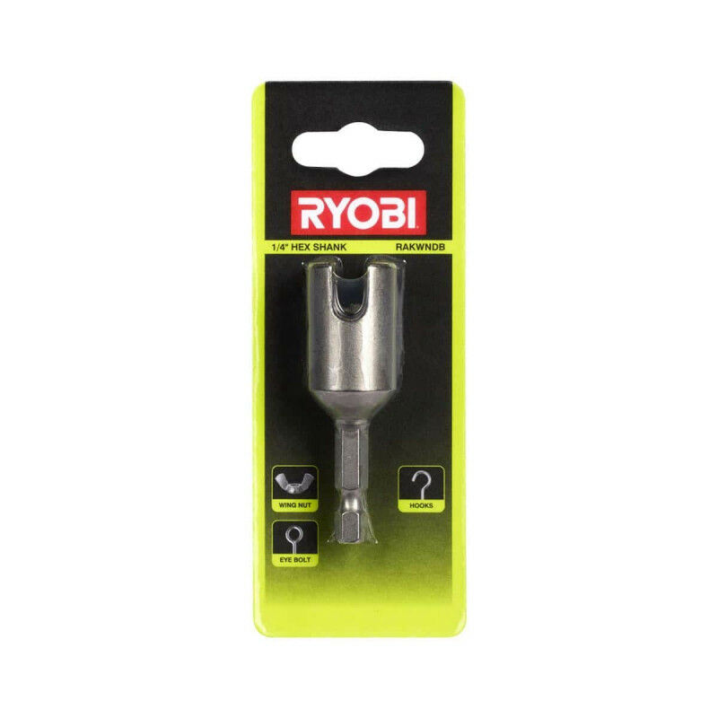 Adaptateur Mandrin Ryobi RAKWNDB – Douille Papillon Hex 1/4 en Acier - vue 7