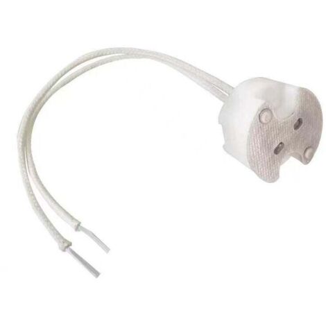 Douille pour ampoule,10x douille gu5.3 - douille gu5.3 ou mr16 - support avec câble 12V - pour spots halogènes LED et autres lampes ampoules