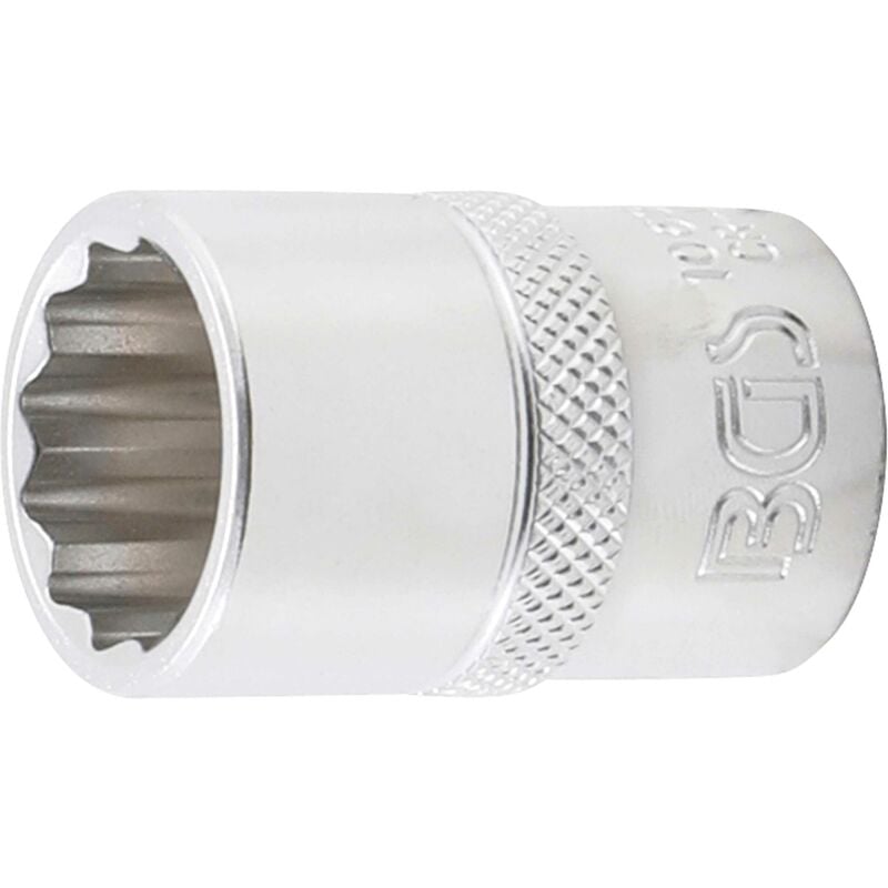 Douille pour clé, douze pans 12,5 mm (1/2'') 18 mm bgs 10638