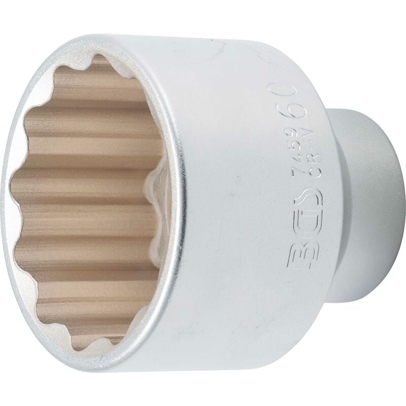 Douille Pour Clé, Douze Pans 20 Mm (3/4'') 60 Mm Bgs 7459