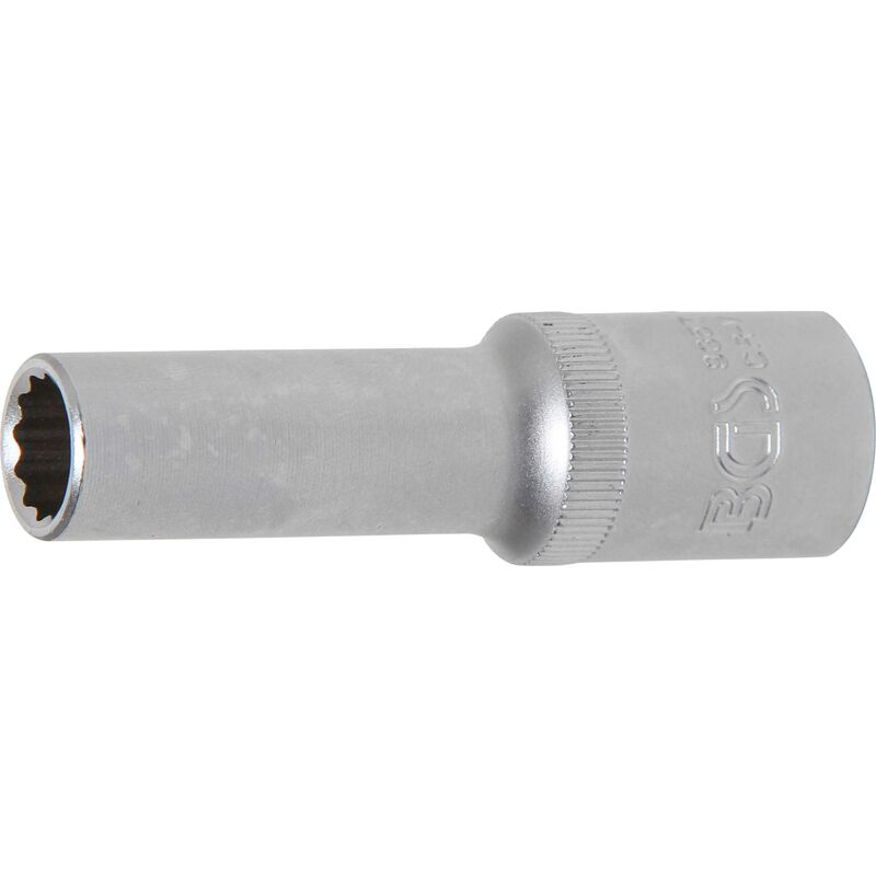 Douille pour clé, douze pans, profonde 12,5 mm (1/2'') 11 mm bgs 9357