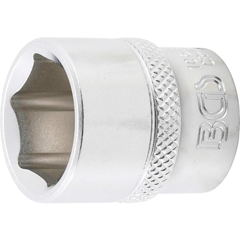 Douille pour clé, six pans 10 mm (3/8'') 18 mm bgs 10618