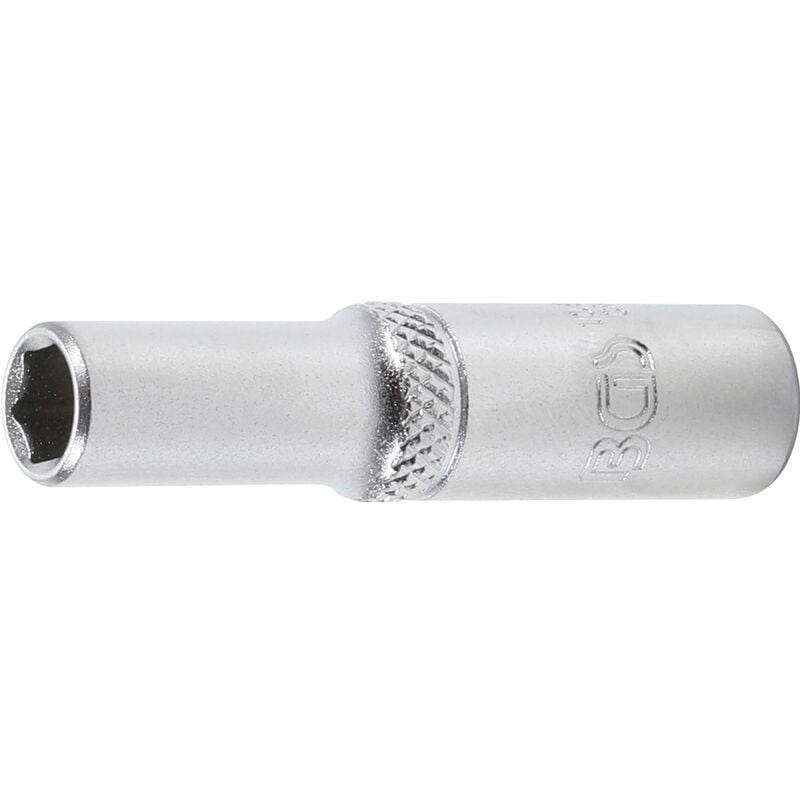 Douille pour clé, six pans, profonde 6,3 mm (1/4'') 1/4'' bgs 10670