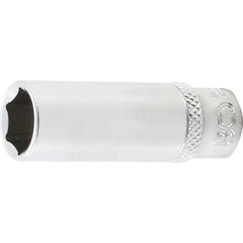 Douille pour clé, six pans, profonde 6,3 mm (1/4'') 12 mm bgs 10512