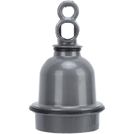 Douille pour Lampe Chauffante Infrarouge, Douille à Ampoule pour Élevage de Volailles et Bétail, 220‑240V Gris
