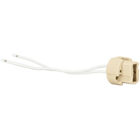 Douille pour lampe G9 avec câble 2x0.75 L égal à 15cm - CENTRAL LOBAO