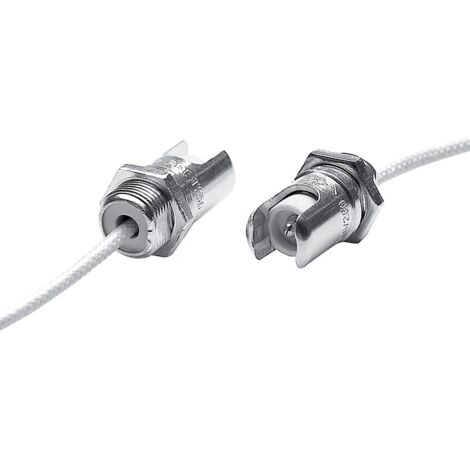 Douille R7s pour ampoule – Culot R7s – T° max 350°C – Tension max 250V – Classe II – IP20 pour montage sécurisé – Orbitec