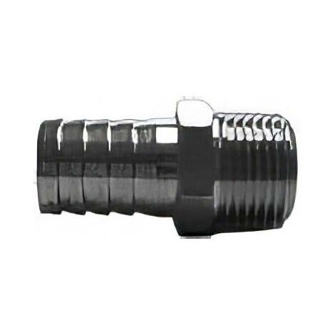 Douille raccord mâle 1/4" pour tuyau d'air D. 8 mm - 304048 - Alsafix