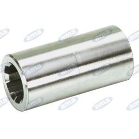 Douille rainurée diamètre 48mm longueur 80mm pour tracteurs agricoles 00238