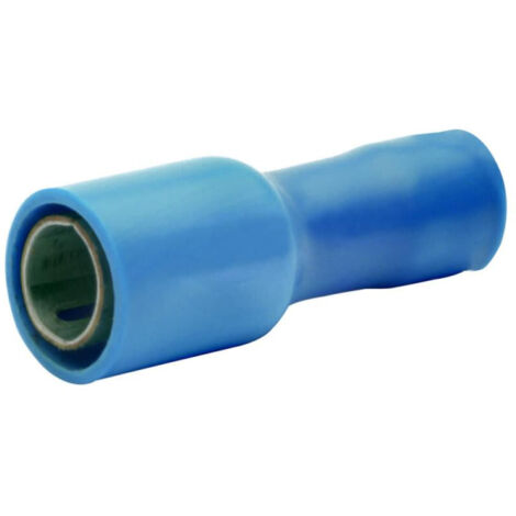 Douille ronde plate femelle bleue diamètre 4mm (B930/4E)