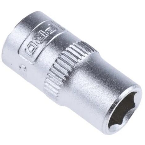 Douille RS PRO, 6 pans, entraînement Carré 1/4" ( Prix pour Paquet de 10 )