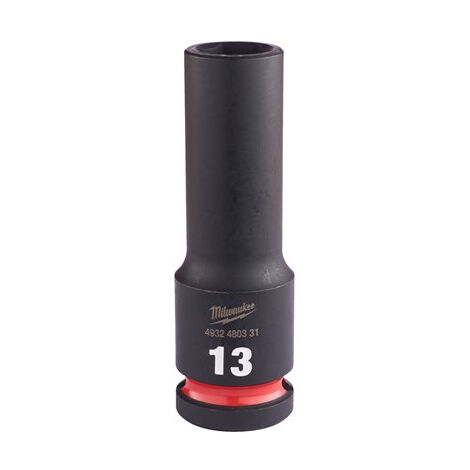 Douille Shockwave 1/2 hex longue MILWAUKEE 13 mm - 4932480331