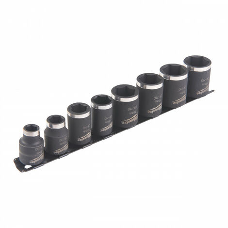 DOUILLE SHOCKWAVES 3/8 COURTES - SET 8 PCS