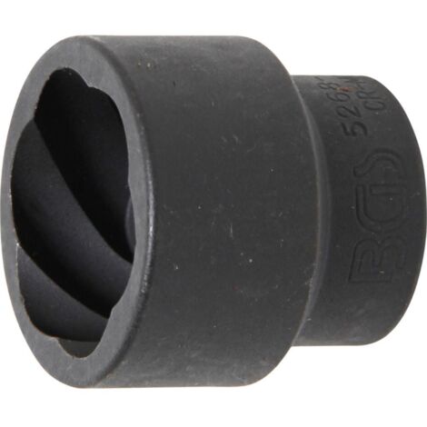 DOUILLE SPIRALEE EXTRACTEUR DE VIS 3/4 - 36 MM