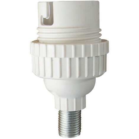 Douille support bougie B22 avec tubulure H.58MM- TIBELEC