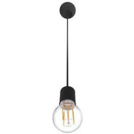 DOUILLE SUSPENSION FANTASY SILICONE E27 GRIS -FTGR150