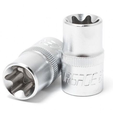 Douille TORX E22 1/2'' en acier au chrome-vinyle