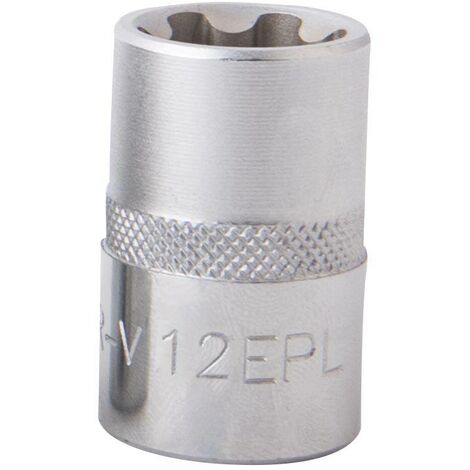 Douille torx plus EP12 L.25mm 1/4" CrV - SA 7091 - CLAS Equipements