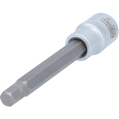 Douille tournevis 6 pans creux 3/8" sur l’étrier de frein, 7 mm, 92 mm de long