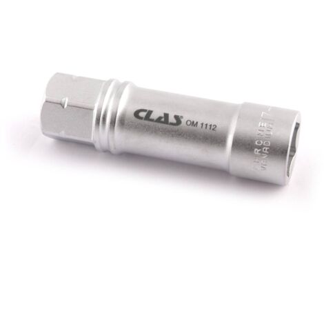 Douille traversante héxagonale 17mm L.82mm 1/2" CrV - SA 1164 - CLAS Equipements