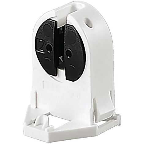 Douille traversante pour tube fluorescent T5 - G5 avec témoin d'arrêt