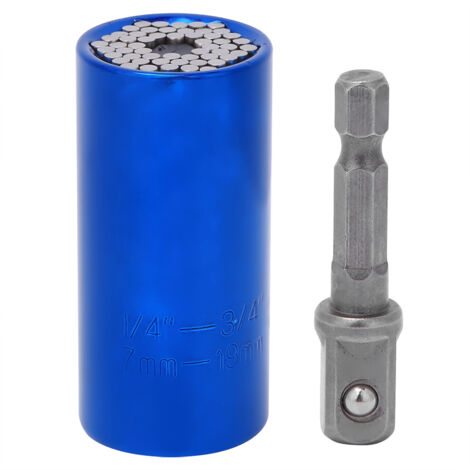 Douille universelle 1/4" à 3/4" + Bielle de connexion 3/8" CR-V pour l'industrie automobile