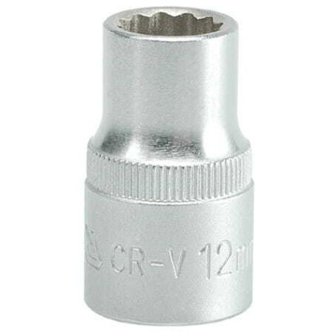 DOUILLE YATO 12 PANS 1/2"" COURTE 12 mm
