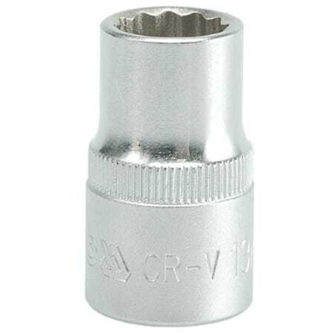DOUILLE YATO 12 PANS 1/2"" COURTE 13 mm