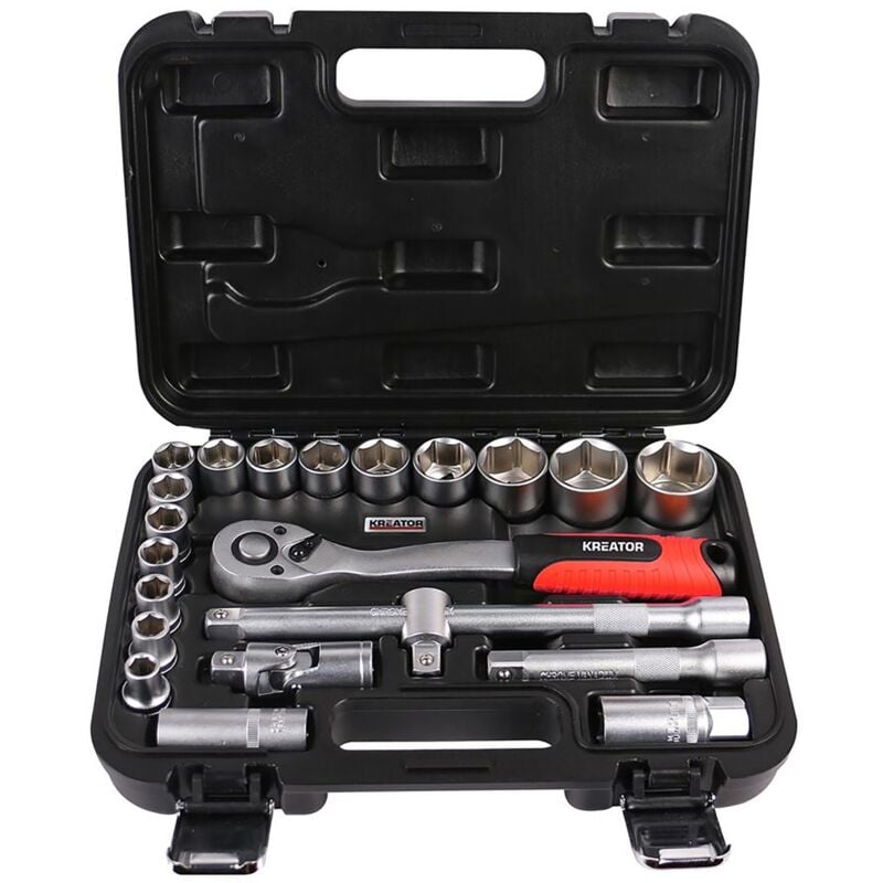 Kreator - Coffret cliquet 1/2 avec douille 22pcs