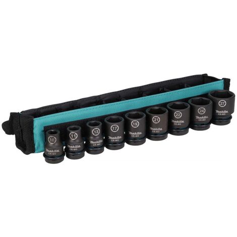 Douilles à choc 9pcs 10-27mm MAKITA E-16617