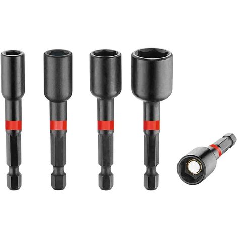 Douilles à chocs, 1/4 pouce, 65 mm TENGTOOLS 270100100