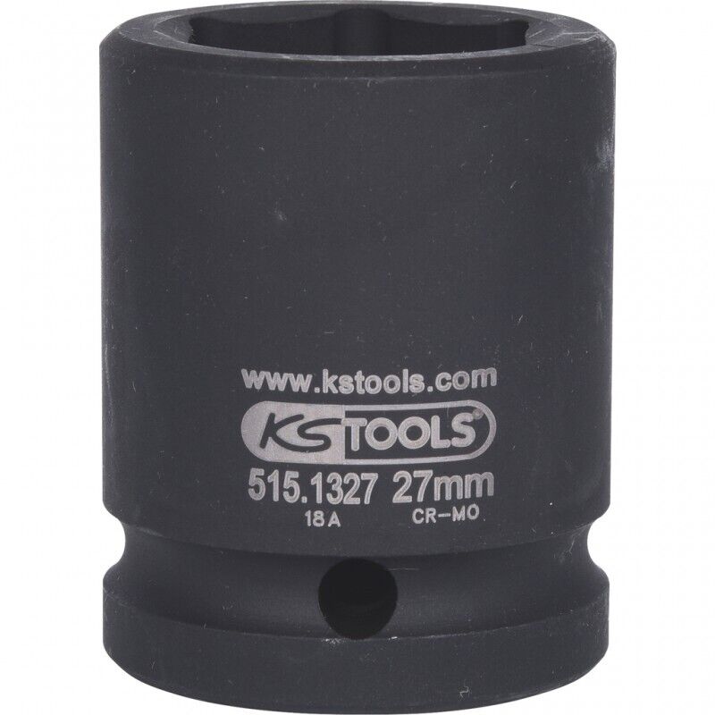 Ks Tools - Douilles &agrave; chocs 3/4'' 6 pans, courtes 27 mm