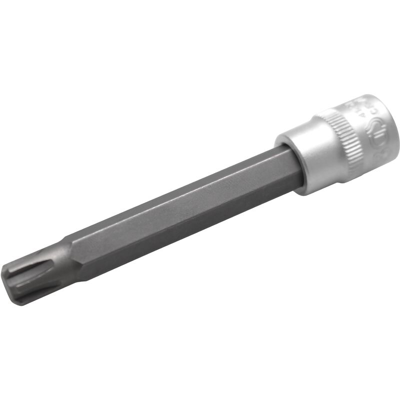 Douilles à embouts longueur 100 mm 10 mm (3/8'') profil cannelé (pour ribe) M10 bgs 4145