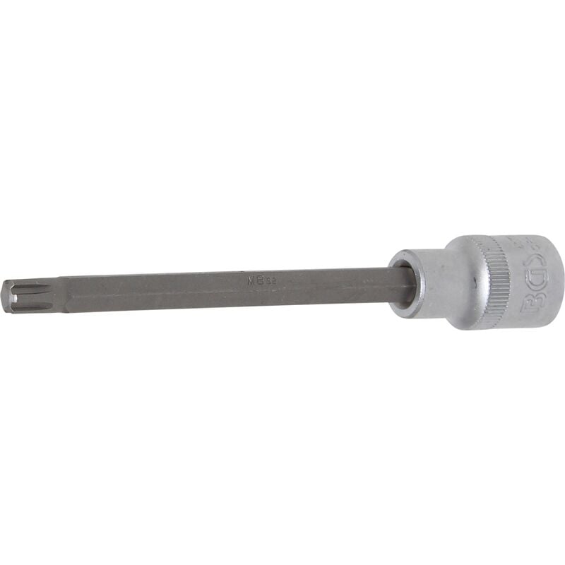 Douilles à embouts longueur 140 mm 12,5 mm (1/2'') profil cannelé (pour ribe) M8 bgs 4173