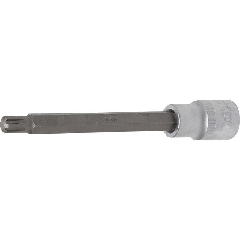 Douilles à embouts longueur 140 mm 12,5 mm (1/2'') profil cannelé (pour ribe) M9 bgs 4174