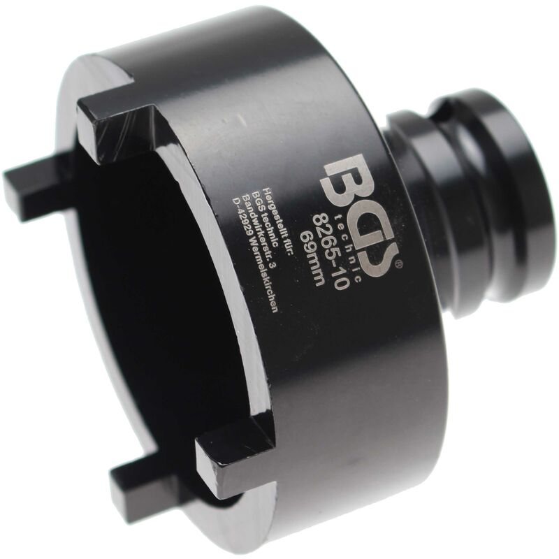 Bgs Technic - douilles à ergots avec dent extérieure 69 mm KM8 bgs 8265-10