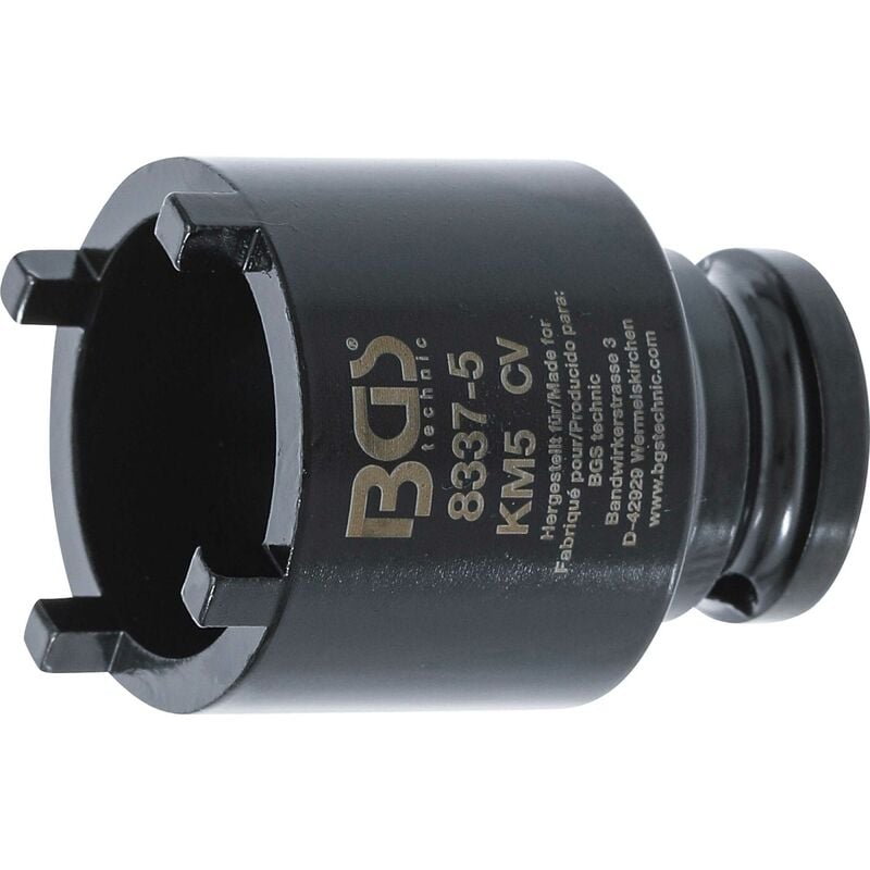 Douilles à ergots avec dent extérieure KM5 bgs 8337-5