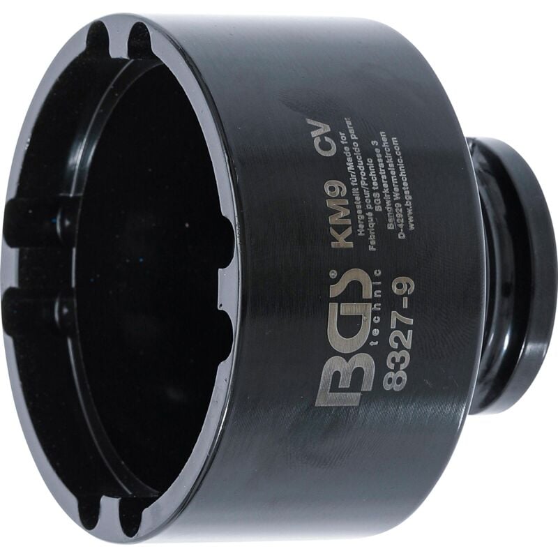 Douilles à ergots avec dent intérieure KM9