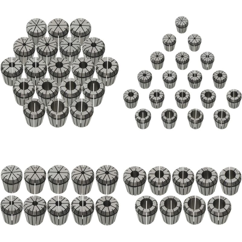 Douilles de serrage ER32 19 pcs Ensemble d'outils de tournage - douille de serrage - douilles de serrage - Home & Living