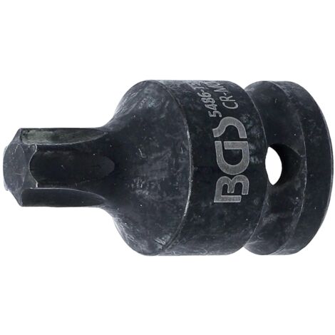 DOUILLES EMBOUTS 1/2 IMPACT A CHOCS TORX COURT DE T20 A T70