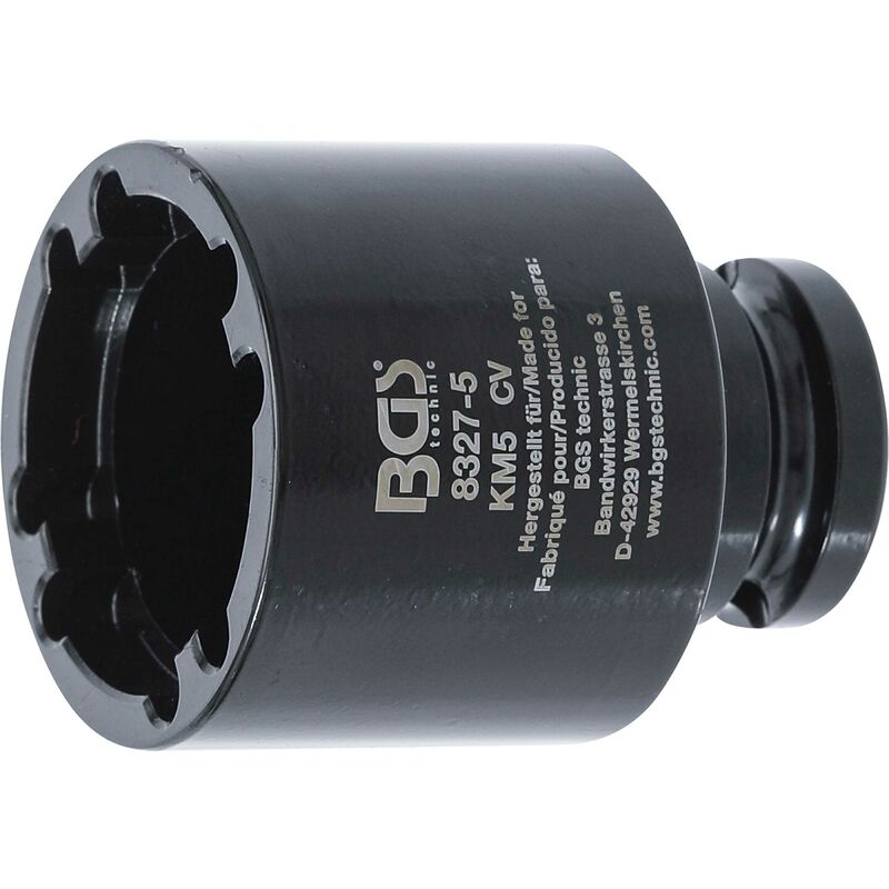 Douilles à ergots avec dent intérieure KM5 bgs 8327-5