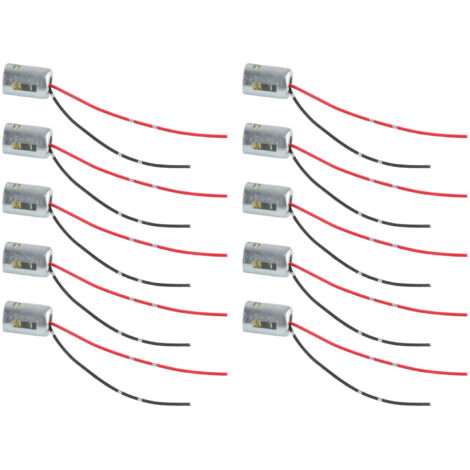Douilles LED 1156 10PCS avec Câblage 3.5 Pouces pour Clignotants Flexible 12V