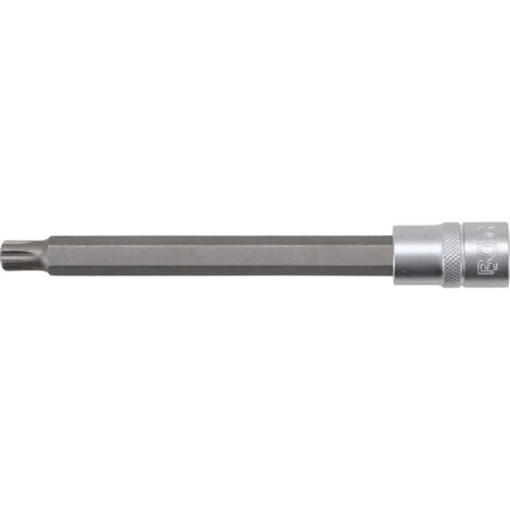 Bgs Technic – Douille polydrive T52 x 168 mm – Carré d'entraînement 1/2 – Acier chrome-vanadium S2 – Traitement chromé mat